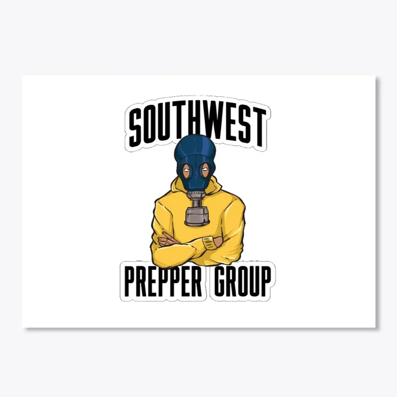 Black Lettering Southwest Prepper