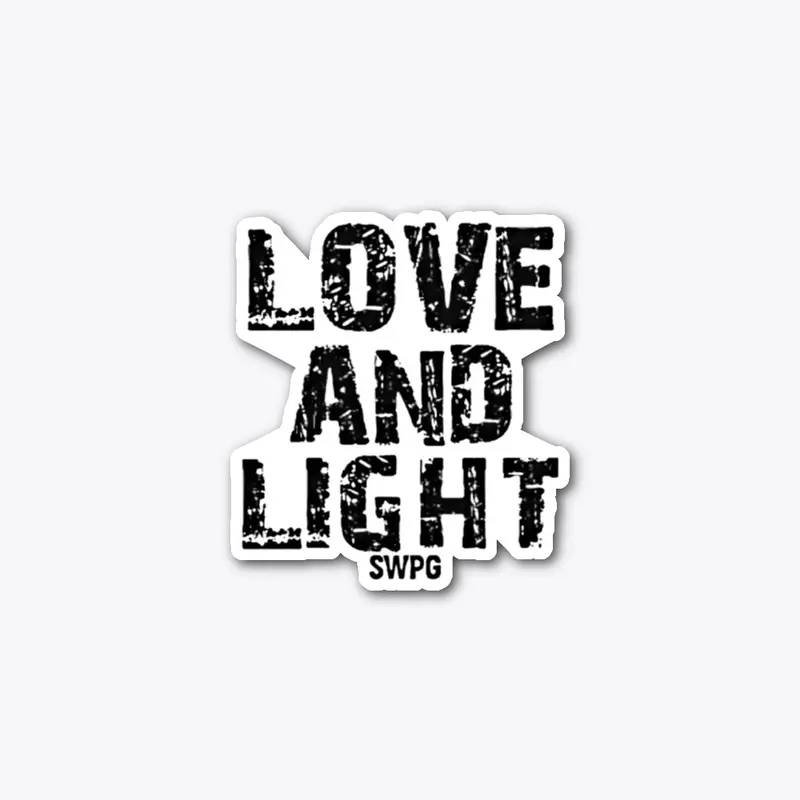 LOVE AND LIGHT BLACK